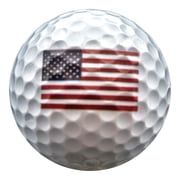 GBM Golf American Flag Golf Ball Assortment – 12 Designs – 12 Pack Patriotic Set