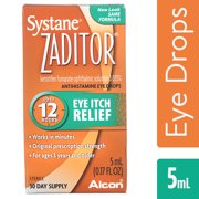 (2 pack) (2 pack) Zaditor Antihistamine Eye Drops, OTC Allergy Symptom Relief, 5 mL