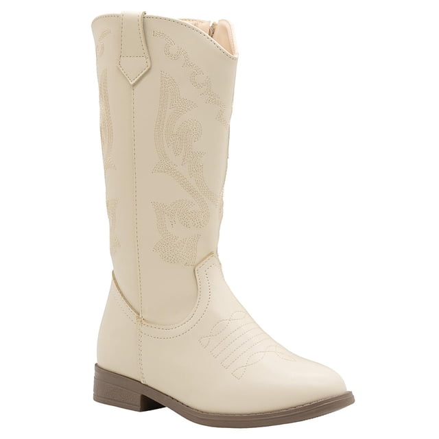 Bota Vaquera Para Niña Wildcat® Color Beige Super Comodas beige 21.5
