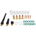 thumbnail image 2 of TIG Welding Torch Accessories Kit, Practical Durable Professional TIG Gas Lens Collet Body  For WP-9/20/25 TIG Welding Torch 30pcs, 2 of 8