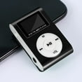 thumbnail image 2 of Portable Clip On MP3 Player with LCD Screen, Metal Aluminum Shell Sports Music Player Support FM Radio Micro SD Card USB for Running Gym Workout Outdoor, 2 of 8