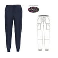 thumbnail image 1 of Beverly Hills Uniforms Stretch Jogger Scrub Pants for Women with Inner Print Waistband, 1 of 3