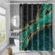 thumbnail image 4 of Yhmxh Decoración del baño Cortina de ducha con estampado digital geométrico, gruesa, con ganchos, patrón de partición Organizadores y almacenamiento de baño Accesorios de baño, 4 of 5