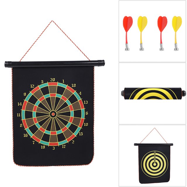 Dardos de Dardos Magnética Duraderos Reversibles, Tablero de Dardos, Para Niños Relajan Los Dardos Deportivos de Ocio