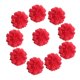 thumbnail image 2 of 10 Unidades 9 Cm Crisantemo Cabezas De Flores Artificial Gloria Ramillete Ramo DIY Decoración Rojo, 2 of 8