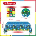 thumbnail image 2 of 41Pcs  Birthday Party Supplies, 20 Plates, 20 Napkins and 1 Tablecover for  Party Decorations, 2 of 7
