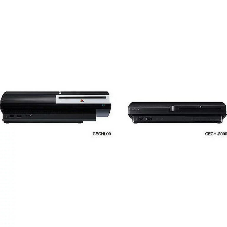Restored Sony PlayStation 3 CECH-2001A Slim 120GB Black Console