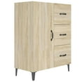 thumbnail image 2 of vidaXL Sideboard Console Cabinet with Storage for Kitchen Engineered Wood, 2 of 33
