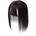 thumbnail image 3 of stanreset Embouts de Cheveux Base en Soie Embout Pinces en Cheveux Humains Embouts Postiches Supérieurs pour Femmes Couvre-Cheveux Clairsemés No.4, 3 of 6