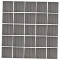 thumbnail image 2 of 25x Pisos de madera empalmados Pisos para exteriores Fácil instalación Baldosas impermeables para patios utilitarios Pisos de césped para decoración Gris, 2 of 8