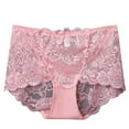 thumbnail image 2 of Sakmal Briefs Women Underwear Plus Size Butt Lifting Panties Breathable Pink Panties for Women 4XL, 2 of 5