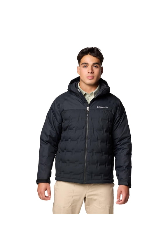 Grand Trek III Down Hooded Jacket, 650-Fill Power Insulation, Omni-Tech Waterproof, Black, 4X Tall, 208611