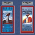 thumbnail image 3 of New York Giants Super Bowl Ticket and Game Coin Collection Framed, 3 of 7