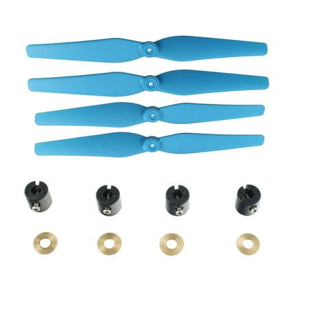 Propeller Blades for Promark VR Warrior P-70 Drones Set of 4 Propellers Holders Blue Color
