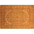 thumbnail image 1 of Ahgly Company Indoor Rectangle Oriental Orange Industrial Area Rugs, 7' x 10', 1 of 4