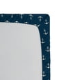 thumbnail image 3 of Ambesonne Anchor Fitted Sheet, Nautical Simple Classic, Twin Size, Blue White, 3 of 3