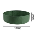 thumbnail image 2 of Plant Grow Bags, Round Raised Garden Planting Beds Pots, Durable Breathe Cloth Planting Container for Potatoes Vegetables and Fruits, Gardening & Outdoor 100 Gallon, 2 of 5