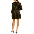 thumbnail image 2 of Olivia Rubin womens  Margot Button-Down Mini Dress, 2, Black, 2 of 3