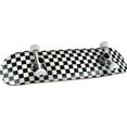 thumbnail image 2 of PRO Skateboard Complete Pre-Built CHECKER PATTERN 7.75 in Black/White, 2 of 2