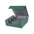 thumbnail image 4 of Deck Card Case Hold 1800+ Card Protection Holder Sturdy for Card Collectors Gift Green Lined In Gray, 4 of 8