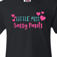 thumbnail image 4 of Inktastic Little Miss Sassy Pants, Sassy, Sassy Girl, Hearts Youth T-Shirt, 4 of 5