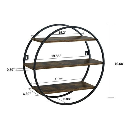 BIKA HOME BIKAHOME Floating Shelves for Wall Decors