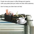 thumbnail image 3 of Windcarnival Iron Square Triangle Office Cubicle Corner Shelf Storage Rack Sundries Organizer, 3 of 13