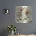thumbnail image 6 of Luxe Metal Art 'Marche de Fleurs' by Lisa Audit, Metal Wall Art,, 24"x24", 6 of 8