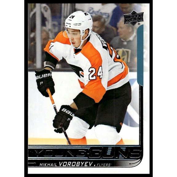 2018-19 Upper Deck Mikhail Vorobyev #203 RC Hockey Card Philadelphia Flyers Philadelphia Flyers NHL HOCKEY Trading Card
