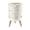 Color 2, variant on Small Trash Can with Lid Golden Sunset Beach Gentle Ocean Waves Footprints Sand 1.8 Gallon Dog Proof Trash Can Round Garbage Can Waste Bin Wastebasket for Bathroom Bedroom Living Room