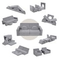 thumbnail image 1 of Sofá Modular Lúdico Para Niños Alva Relan Gris, 1 of 12