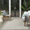 thumbnail image 4 of Nourison Twist Reversible 5' x 7' Grey Modern Rug, 4 of 10