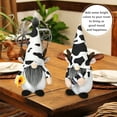thumbnail image 4 of Ayieyill Cow Gnomes 10.2” Polyester Decorative Figurines,Set of 2, 4 of 7