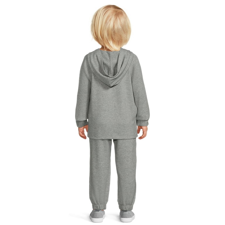 easy peasy Baby and Toddler Boys Hacci Knit Hoodie and Jogger Pants Set 2 Piece Sizes 12M 5T