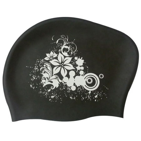 

Swim Cap High Elasticity Swimming Cap Keeps Hair Clean Breathable Fit Boath Long Hair Short Hair Swim Caps Woman Girls Men Kids One Size black，G169009