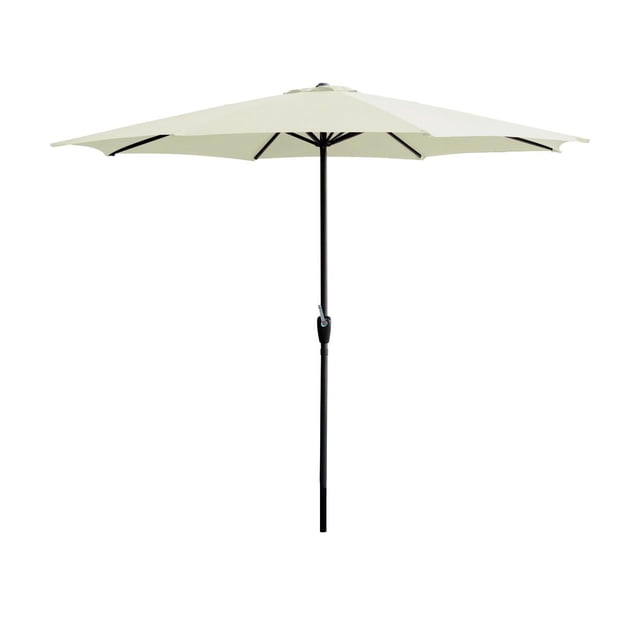 Sombrilla para Exterior jardín Playa 2.7mts Acero Reforzada beige Sky Green HJSB25140001