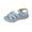 Light Blue Sandals for Women, variant on Hopeusnice Sandals for Women Soft Non-Slip Breathable PU Materials Summer Shoes Open Toe Sandals Trendy Thick-Soled Platform Heel Women's Sandals Shoes for Beach Arch Support Shoes Pink 43
