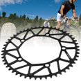 thumbnail image 1 of Bike Chainring, 130 BCD Positive Negative Teeth Single Chainring Ultra Light LP Aluminium Alloy Bike Chain Wheel Wonderful Cycling Accessory for Bike56T, 1 of 7
