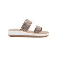 thumbnail image 2 of Cliffs by White Mountain Womens Mucho Faux Suede Embellished Slide Sandals, 2 of 3