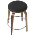 thumbnail image 4 of Tabouret de comptoir moderne milieu-du-siècle Porto, de LumiSource, 4 of 4