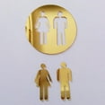 thumbnail image 3 of Restroom Signs Identification Placard for Restaurant Commercial Fernando baño, 3 of 8