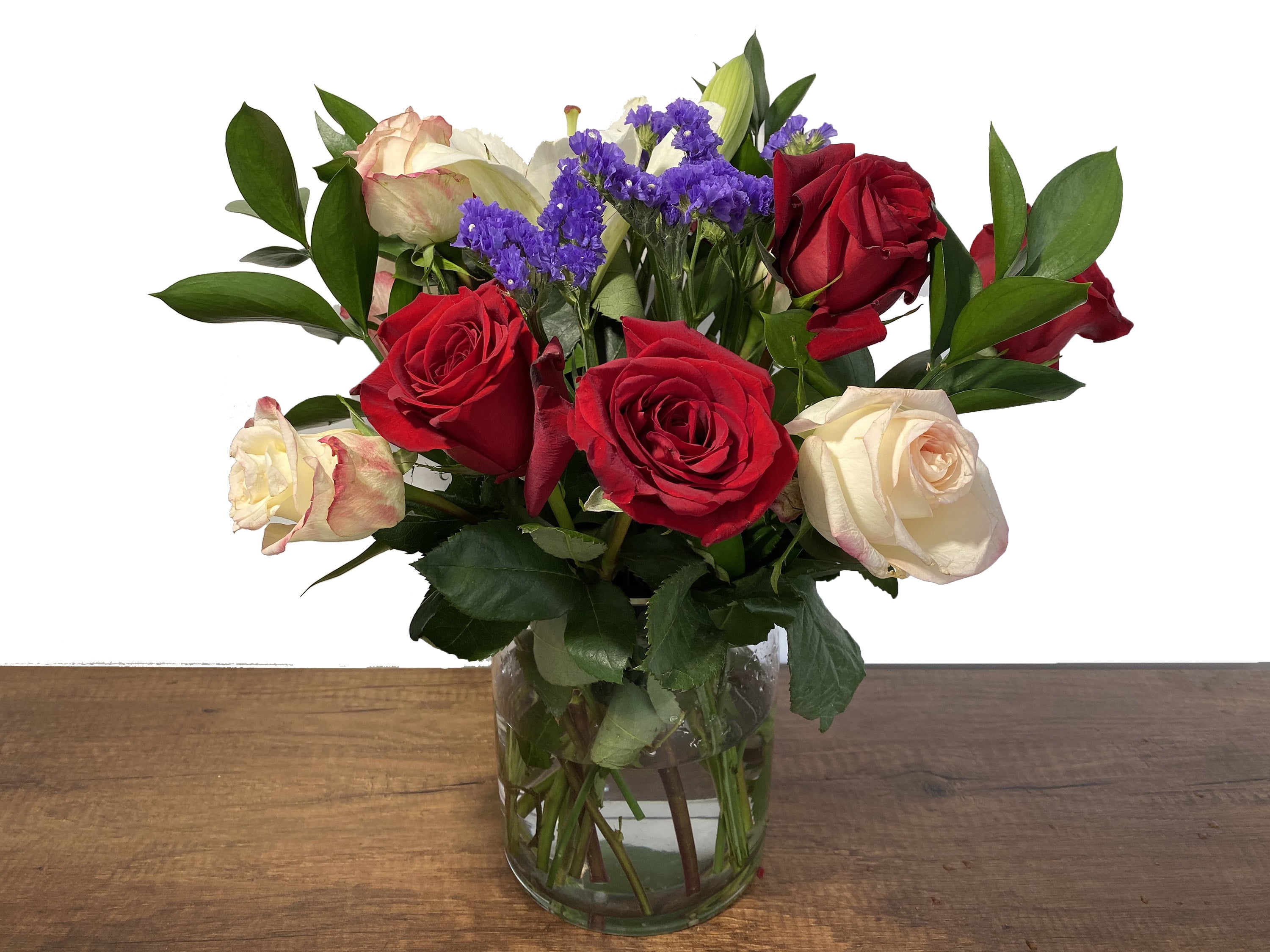 Premium Rose Bouquet Fresh Cut Flowers Walmart Com