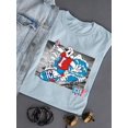 thumbnail image 3 of Surfing Cool ICEE Bear - Arctic Wave Chill Graphic Women's T-shirt, 3 of 4