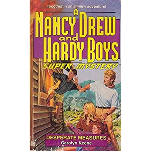 Pre-Owned Desperate Measures (Nancy Drew & Hardy Boys Super Mysteries #18) (Paperback) 067178174X 9780671781743