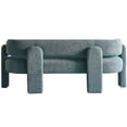 thumbnail image 5 of Leumius 76" Modern Sofa Couch, Fabric 2 Seater Loveseat for Living Room, Bedroom, Apartment, Green, 5 of 6