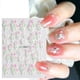thumbnail image 4 of 3D Embossed Spring Floral Nail Stickers Decals Self-Adhesive, 4 of 4