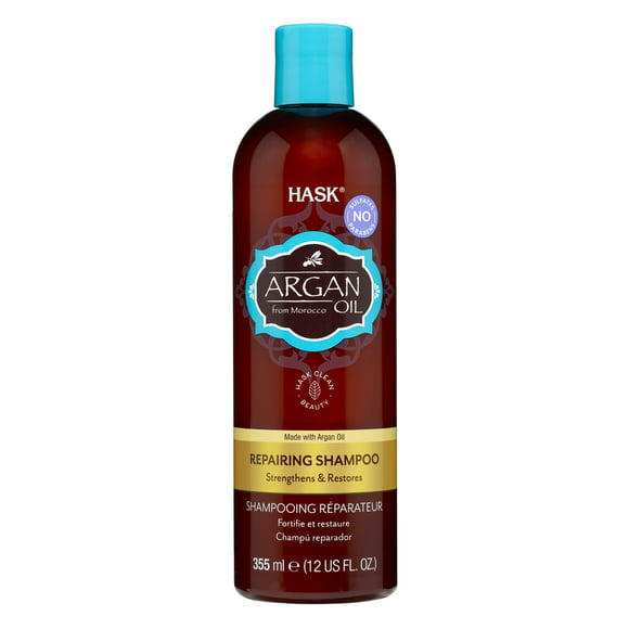 HASK Repairing Argan Oil from Morocco Sulfate-Free Shampoo, 12 fl. oz