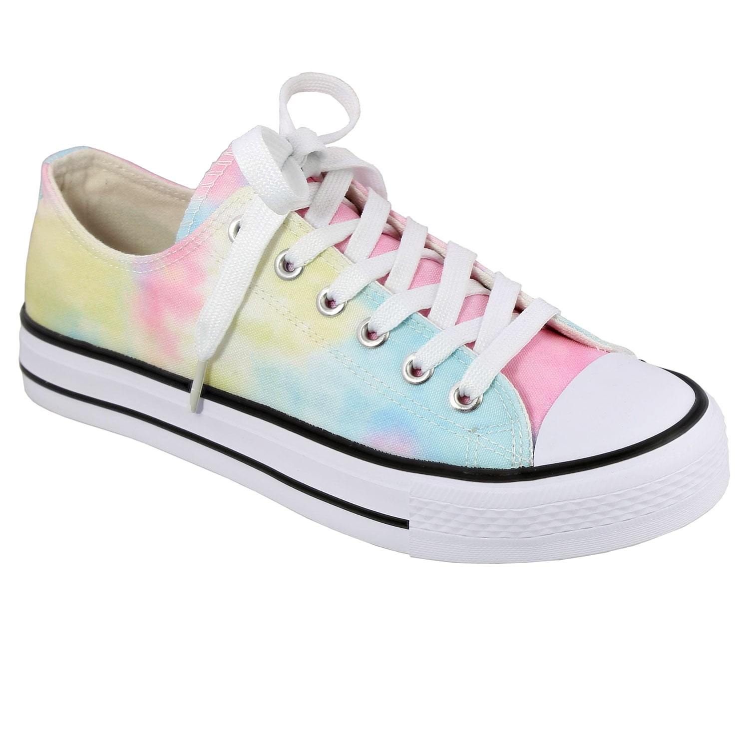 Womenss Shoes Ladies Girls Kids Canvas High Top Lace up Pumps/Casual Sneakers/Trainers Shoes 