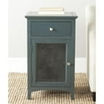 thumbnail image 3 of Safavieh ZIVA ONE DRAWER NIGHTSTAND WITH GLASS CABINET, AMH6630A, 3 of 6