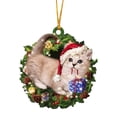 thumbnail image 2 of Fiudx Ofertas De La Semana Adorno De Navidad, Adorno De Regalo De Árbol Encantador, Decoración De Fiesta Colgante Para Árbol De Navidad, 2 of 3